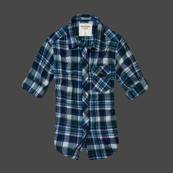 Abercrombie Fitch Mujeres Gaza Largo Blusa AF8405